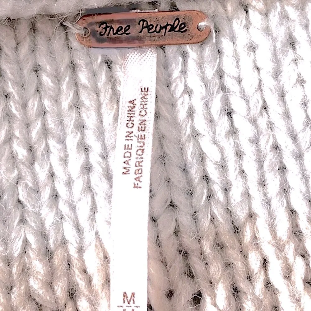 Free People Long Sleeve Cardigan Sweater Size M